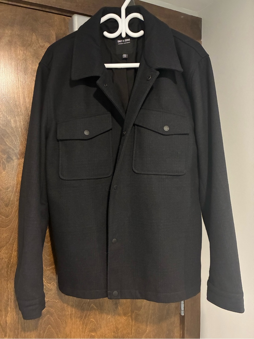 Only and Sons ONSDEX Men’s XL wool jacket. Like new.